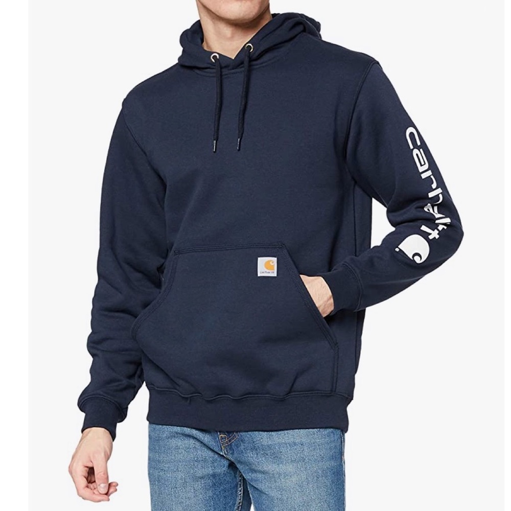Carhartt Men’s Original Fit Logo Hoodie